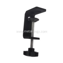 Metal Steel Table Desk Clamp For Gooseneck Pipe